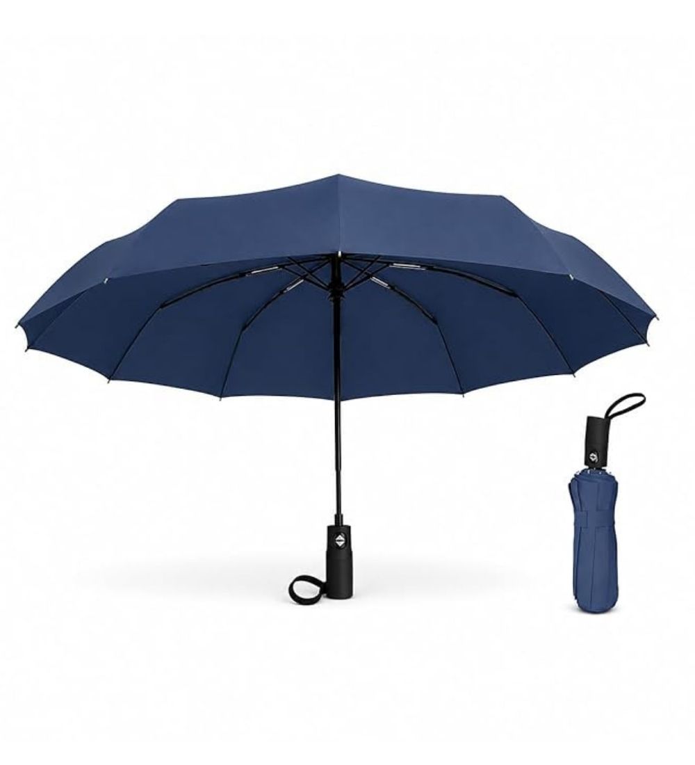 Generic Auto Open Close UV Umbrella (Blue)