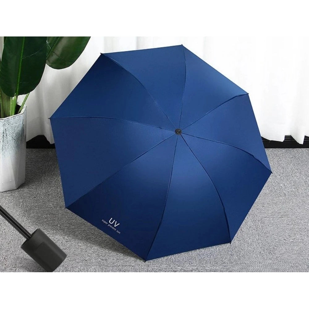 Pack of 2 Auto Open Close UV Umbrella (Blue)