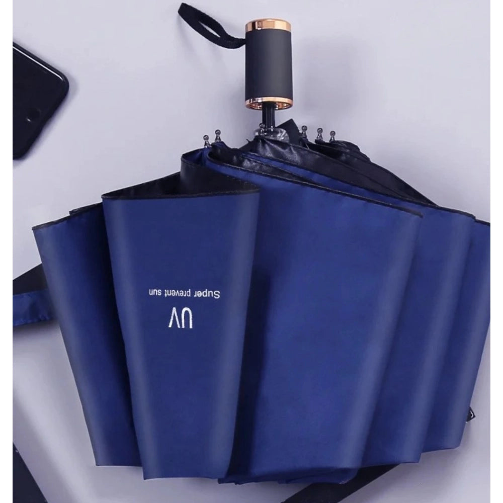 Pack of 2 Auto Open Close UV Umbrella (Blue)