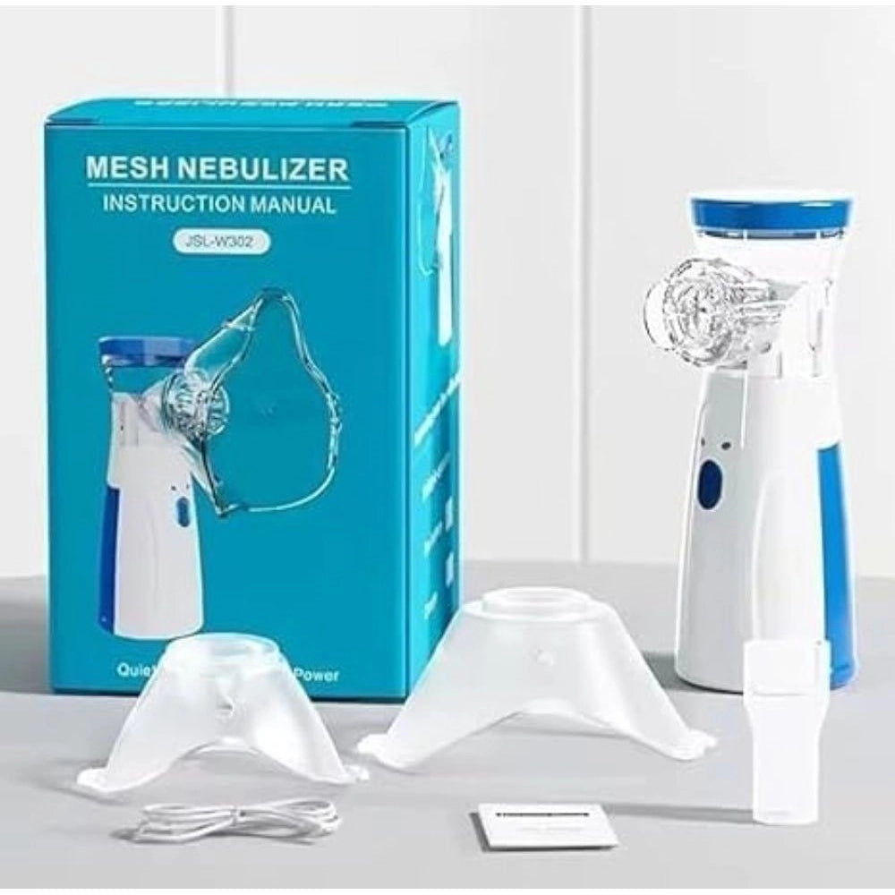 Pack of 2 Mini Portable Mesh Nebulizer (Multicolor)