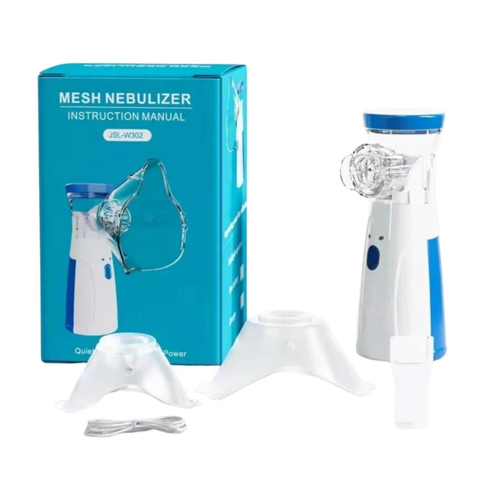 Pack of 2 Mini Portable Mesh Nebulizer (Multicolor)