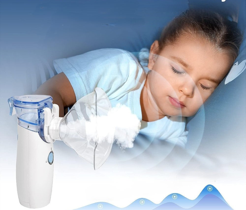 Generic Mini Portable Mesh Nebulizer (Multicolor)