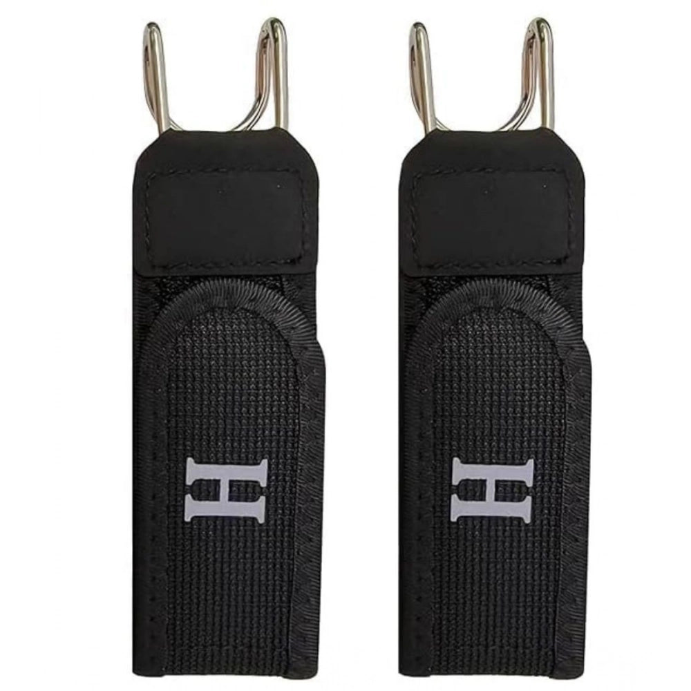 Pack of 2 Buckle Less Belt Pair (Black)