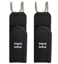 Generic Buckle Less Belt Pair (Black)