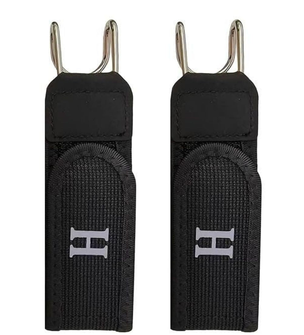 Generic Buckle Less Belt Pair (Black)