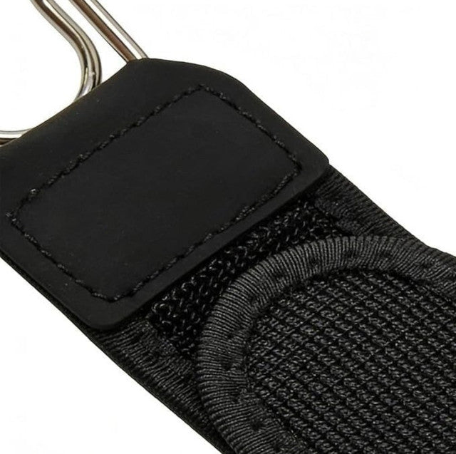 Generic Buckle Less Belt Pair (Black)