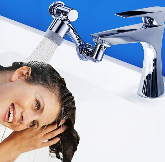 Generic - 1080 Degree Rotate Faucet (Silver)