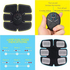 6 Pack ABS Stimulator (Black)