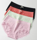 Generic - women's Cotton High Waist Full Coverage Briefs Free Size (Multicolor)