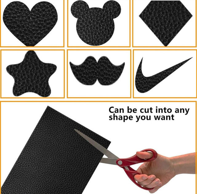 Generic Leather Repair Patch (Black)