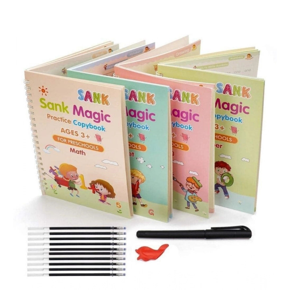 Pack of 3 Original Sank Magic Book (Multicolor)