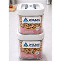 Pack of 2 Switchers Airtight Storage Container Set 1250 ML (White)