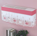 AC Cover 1 And 1.5 Ton (Pink-White)