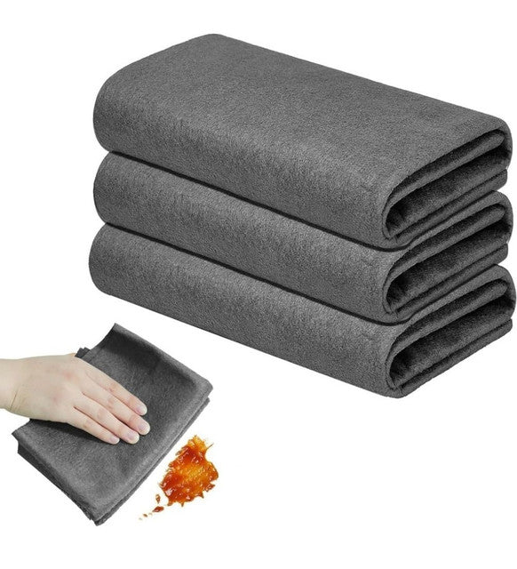 Generic Pack of 2 Magic Cleaning Cloth (Black)