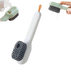 Pack of 2 Soap Dispensing Cleaning Brush (Multicolor)