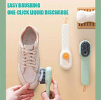 Pack of 2 Soap Dispensing Cleaning Brush (Multicolor)