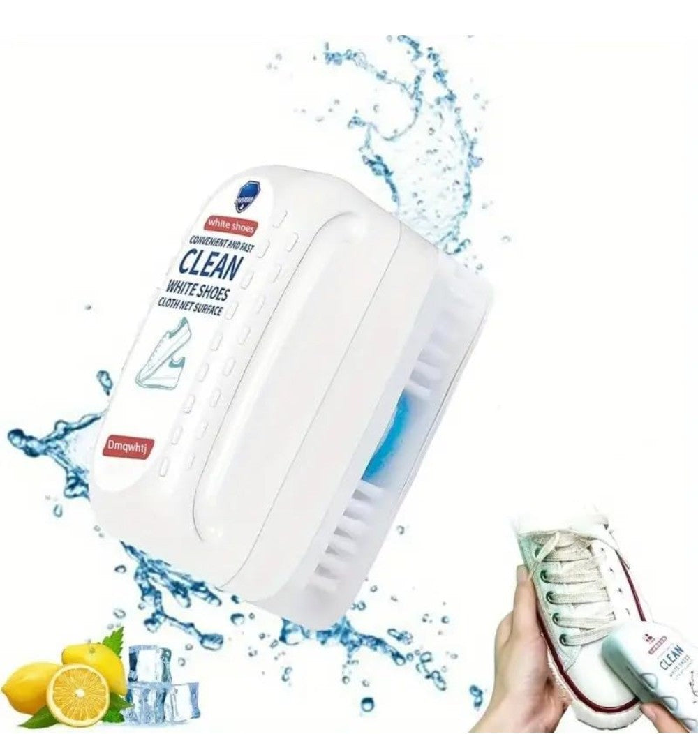 Generic - 2 in 1 Shoe Cleaning Brush (White)