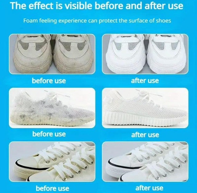 Generic - 2 in 1 Shoe Cleaning Brush (White)