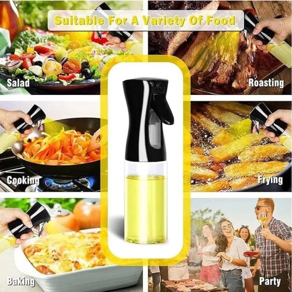 Pack of 2 Oil Sprayer for Cooking (Black)