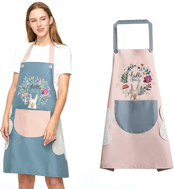 Generic Kitchen Pocket Apron (Multicolor)