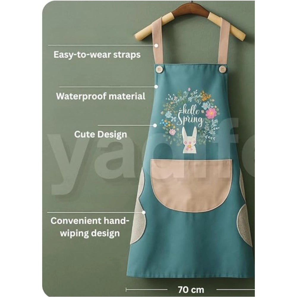 Pack of 2 Kitchen Pocket Apron (Multicolor)