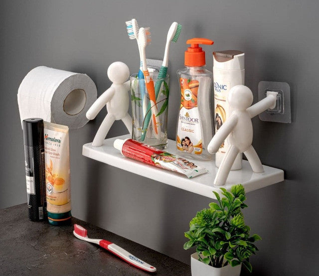 Generic Self Adhesive Multipurpose Stand Holder (White)