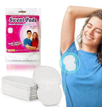 Pack of 2 Sweat Pads(10 pieces set, white)