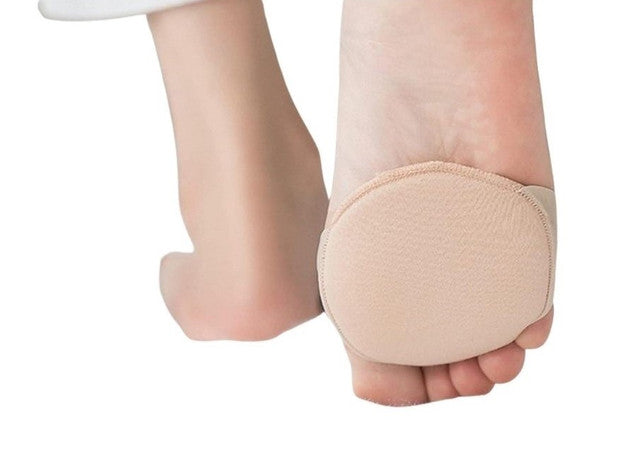 Generic Pack of 2 Honeycomb Fabric Forefoot Pads (Beige)