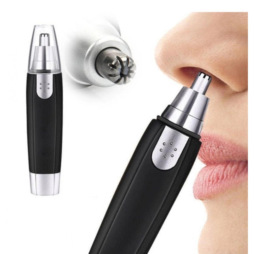 Pack of 2 Nose & Ear Hair Trimmer (Black)