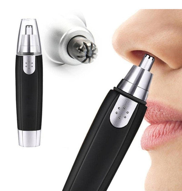 Generic Nose & Ear Hair Trimmer (Black)