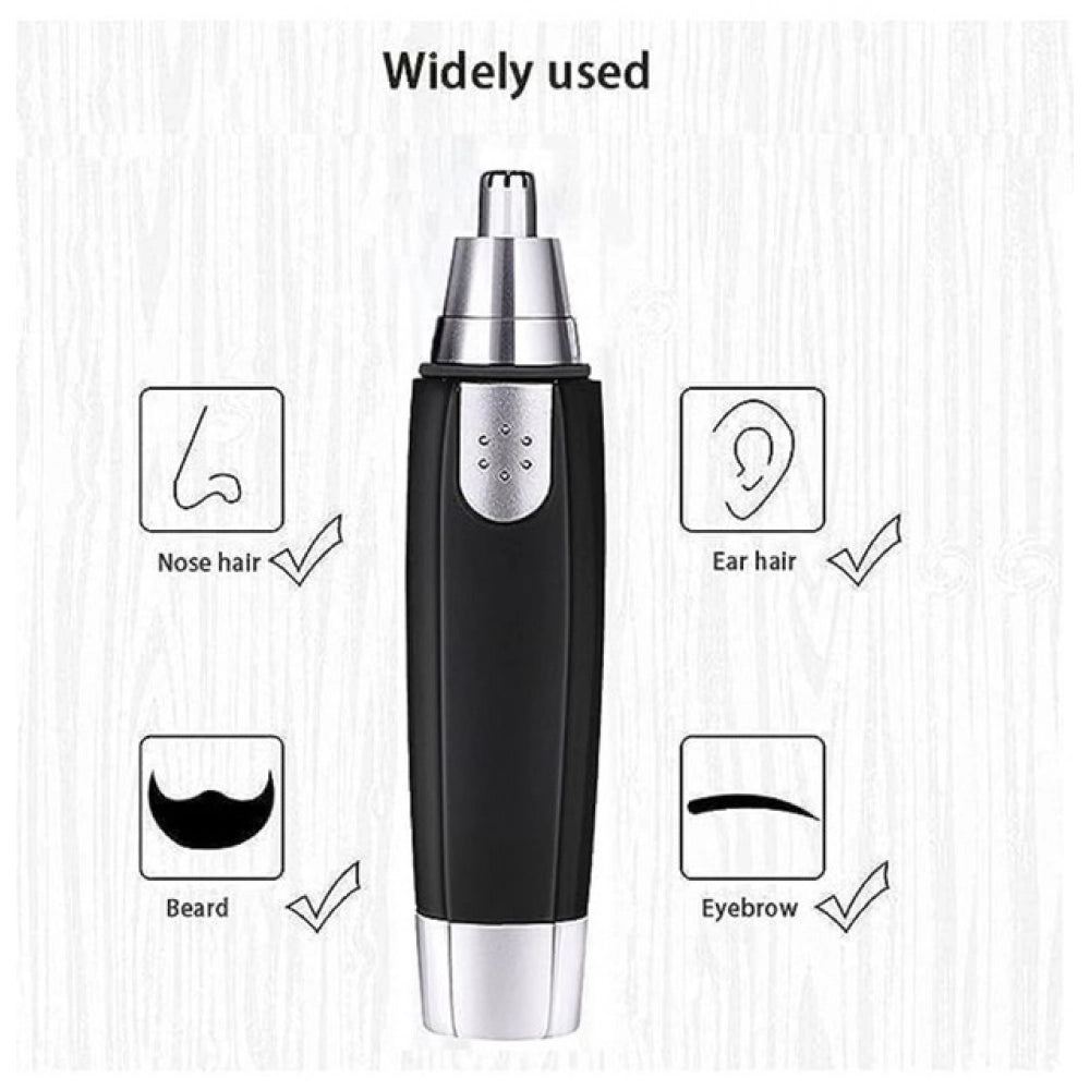 Pack of 2 Nose & Ear Hair Trimmer (Black)