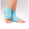 Pack of 2 Half Gel Cotton Heel Socks (Blue)