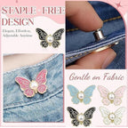 Pack of 2 Jeans Clip Butterfly (Multicolor)