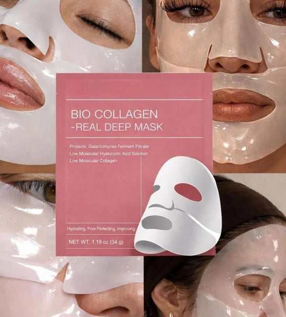 Generic Bio-Collagen Face Mask (Multicolor)