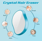 Pack of 2 Crystal Painless Hair Eraser (Blue)