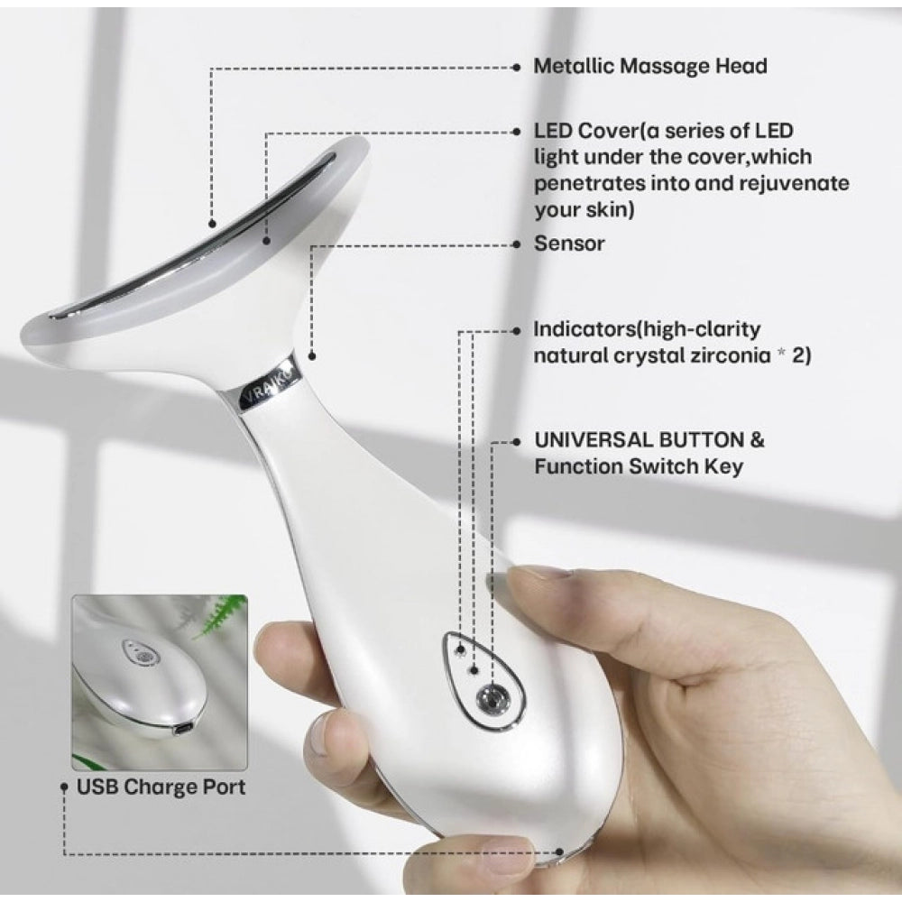Neck Face Firming Wrinkle Removal Tool (Grey)