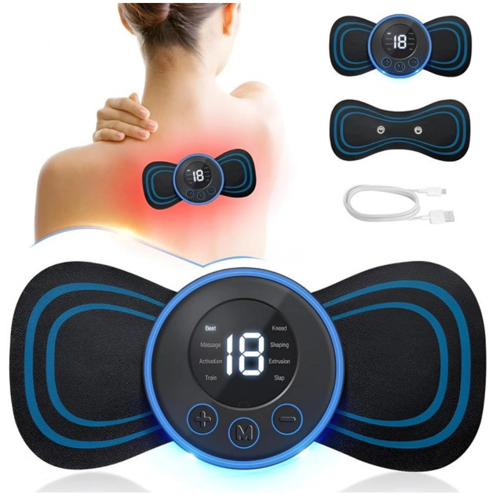 Pack of 2 Butterfly Massager (Black)