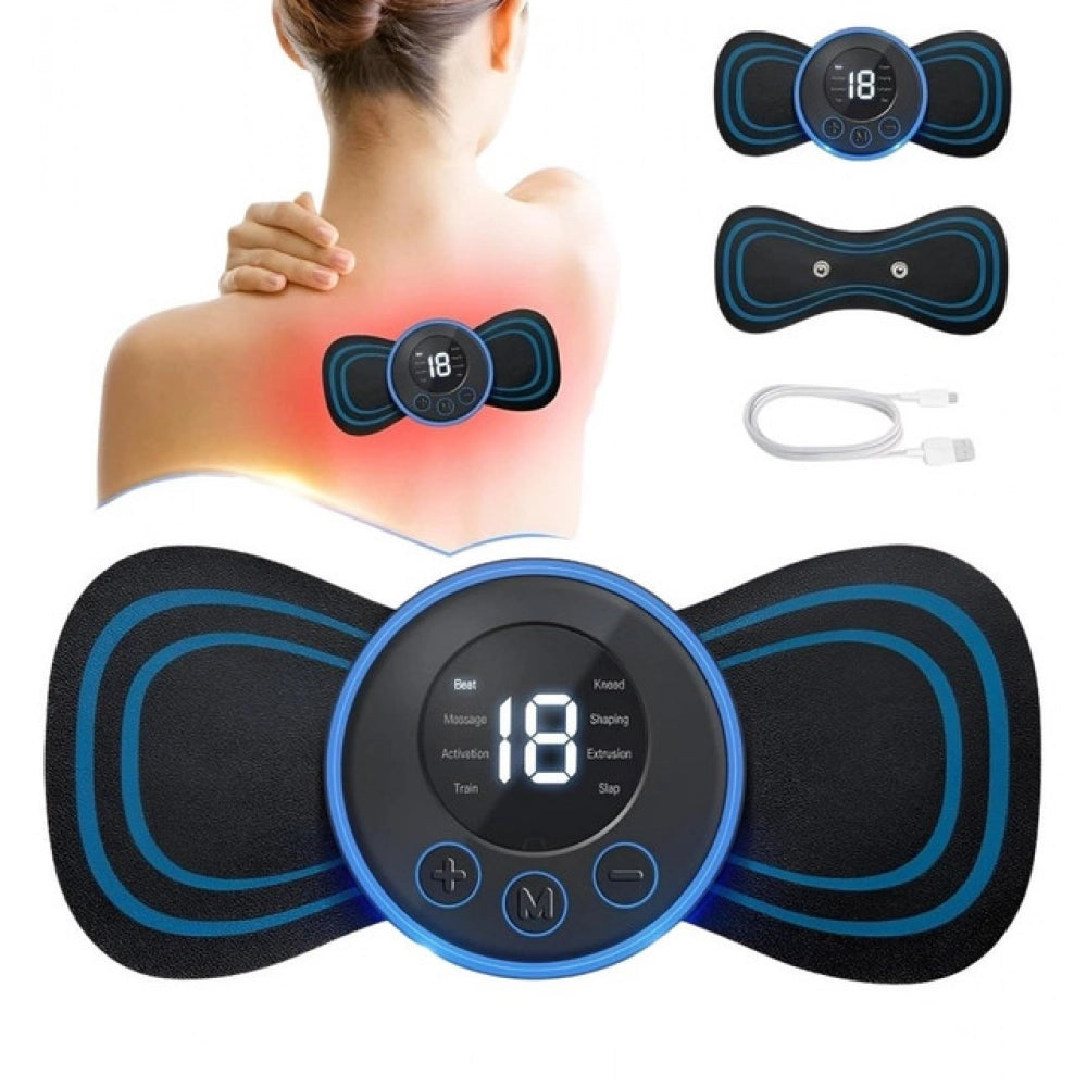 Pack of 2 Butterfly Massager (Black)