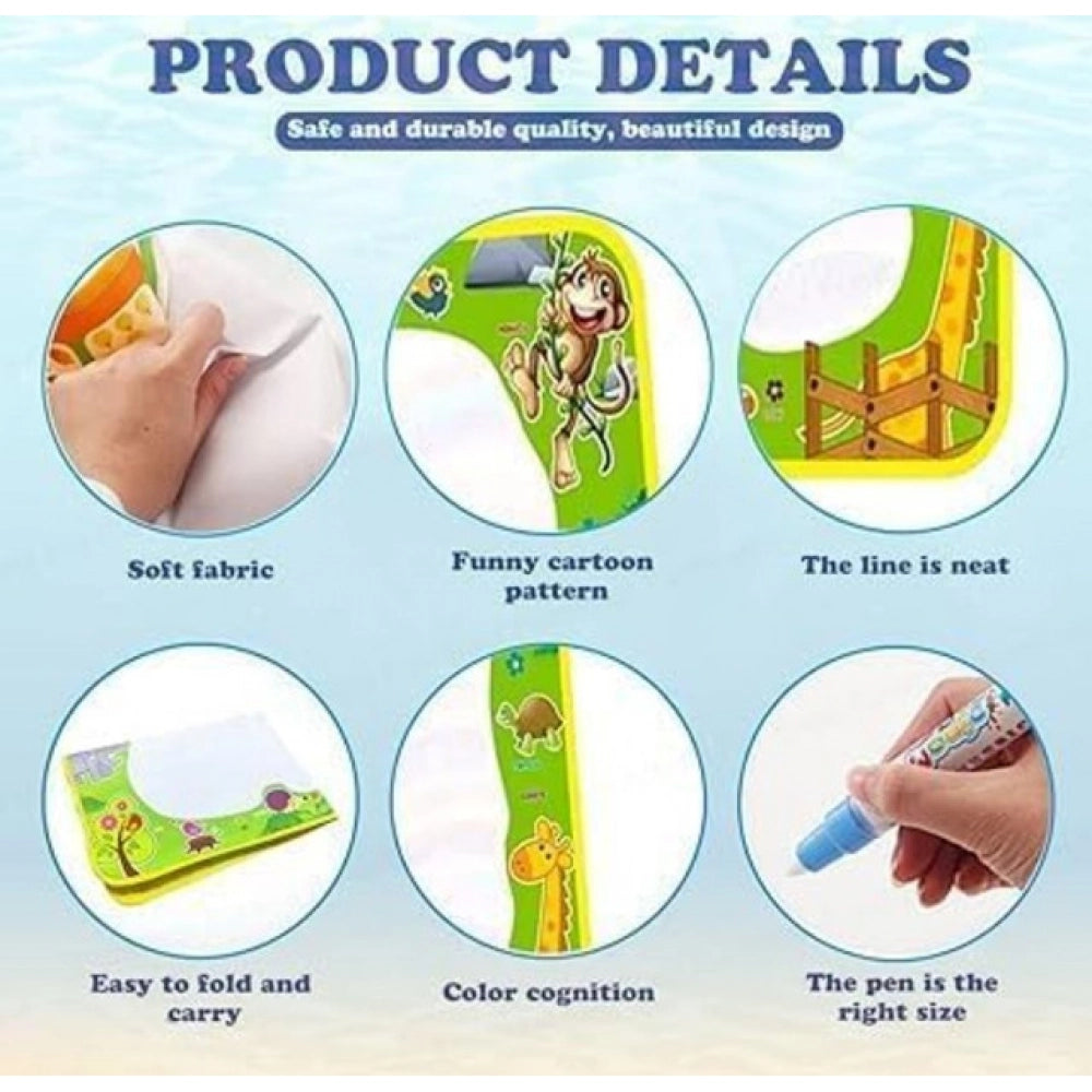 Kids Magic Water Drawing Mat (Multicolor)