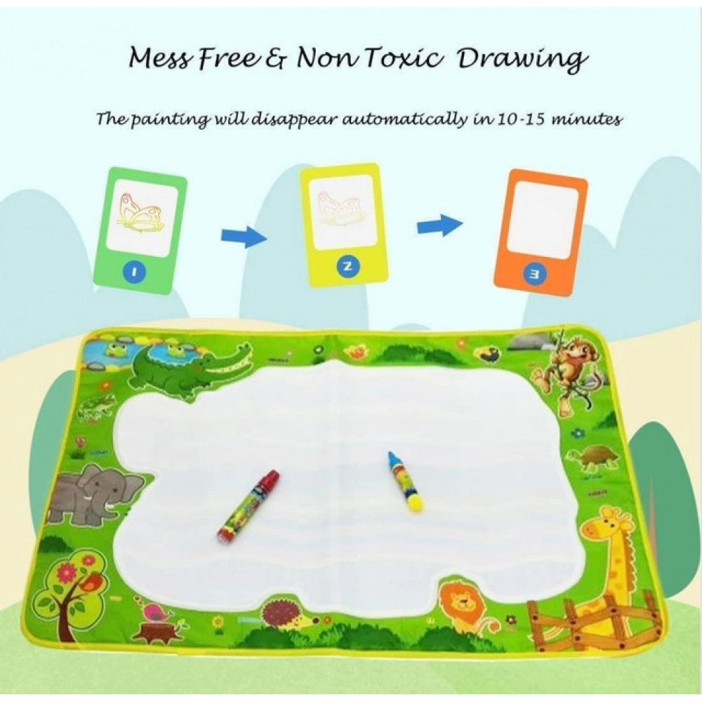 Kids Magic Water Drawing Mat (Multicolor)