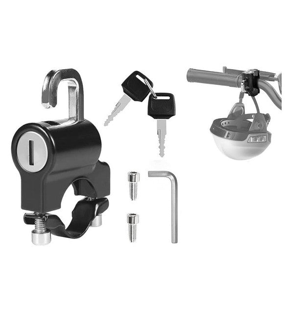 Generic Motorcycle Helmet Lock (Black)