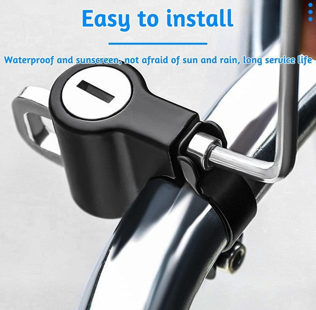 Generic Motorcycle Helmet Lock (Black)