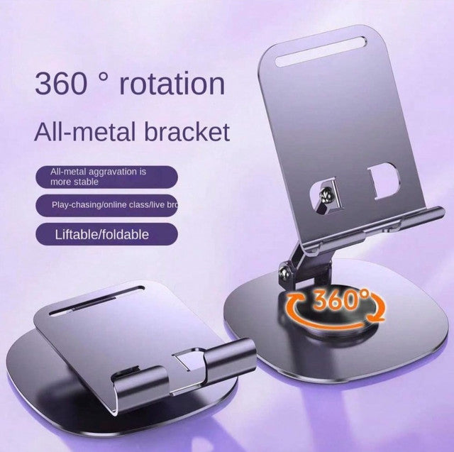 Generic Foldable Mobile Stand (Grey)