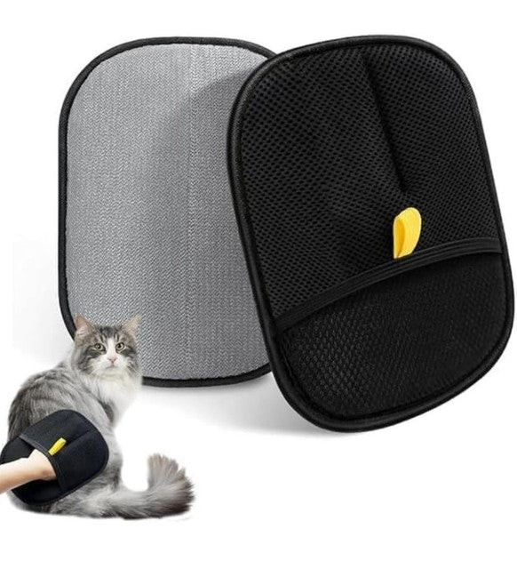 Generic Cat Dog Hair Remover Gloves (Black)