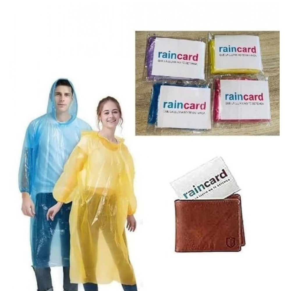 Pack of 10 Rain Card (Multicolor)