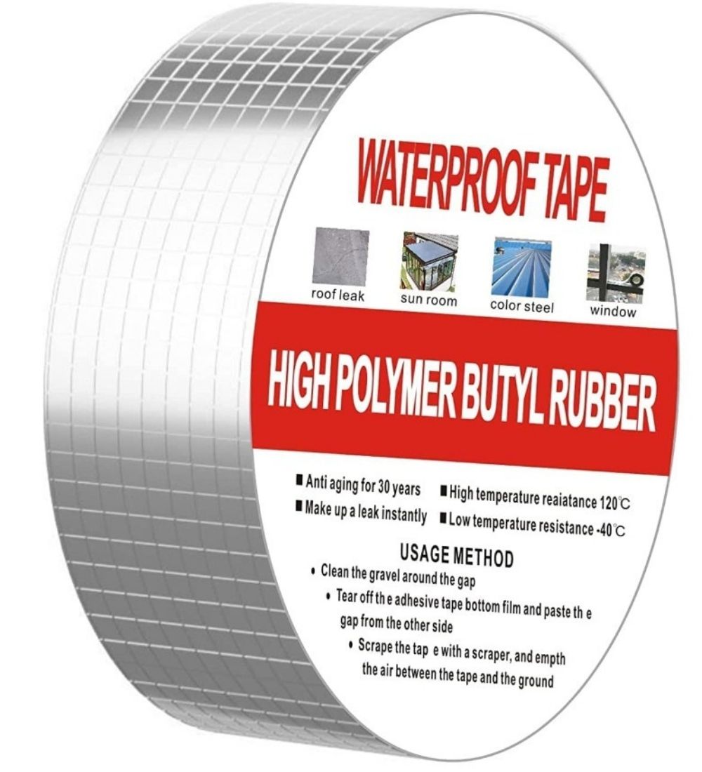 Generic Aluminium Waterproof Foil Tape (2 Inch) (Silver)