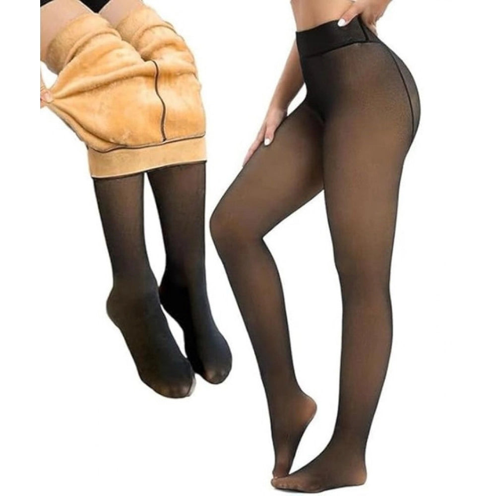 Winter Warm Leggings (Black)