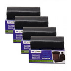 Pack of 4 Plastic 19 x 21 Inches Garbage Bag (Black)