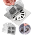 Pack of 20 Flexible Polyvinyl Chloride Drain Cover (Silver)