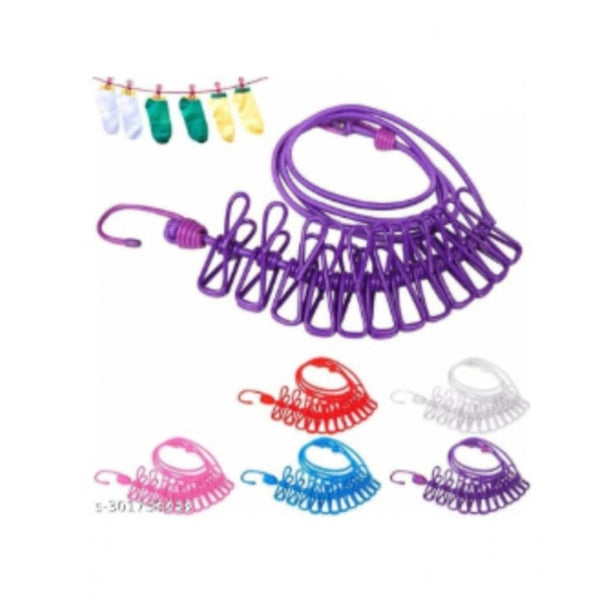 Pack of 5 Nylon Cloth Drying Rope (Multicolor)